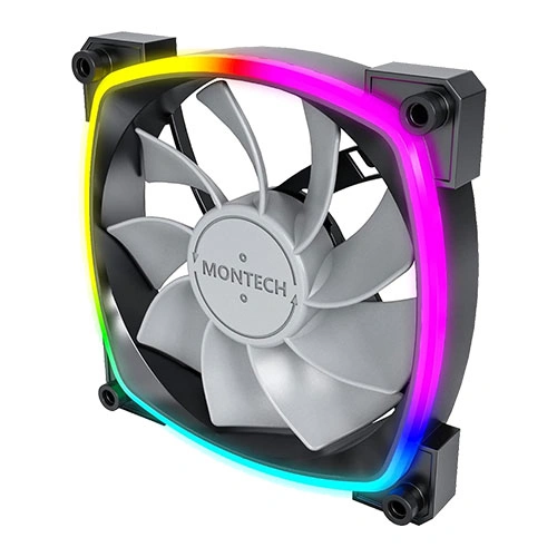 Montech RX120 PWM ARGB Black Cabinet Fan